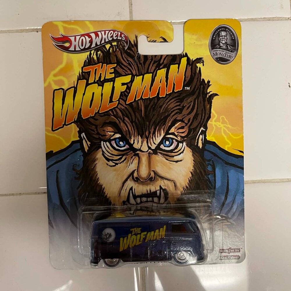 Hot Wheels the Wolfman Volkswagen T1 panel bus